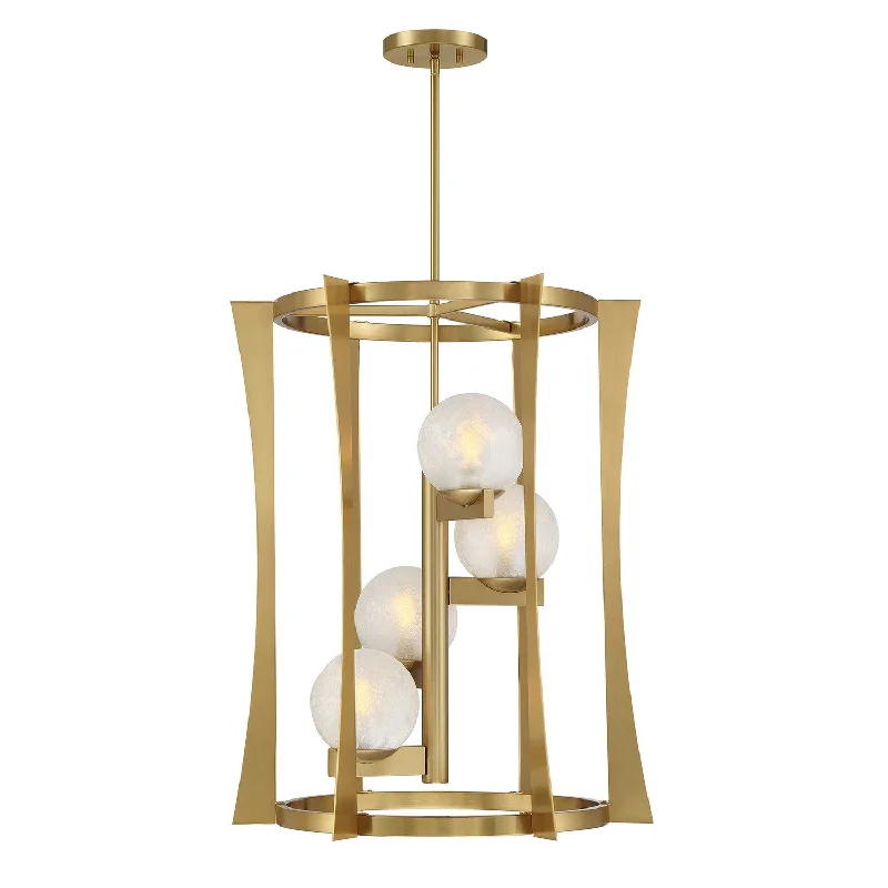 Energy - Efficient Industrial Lighting for Cost - SavingsDarien Four Light Pendant