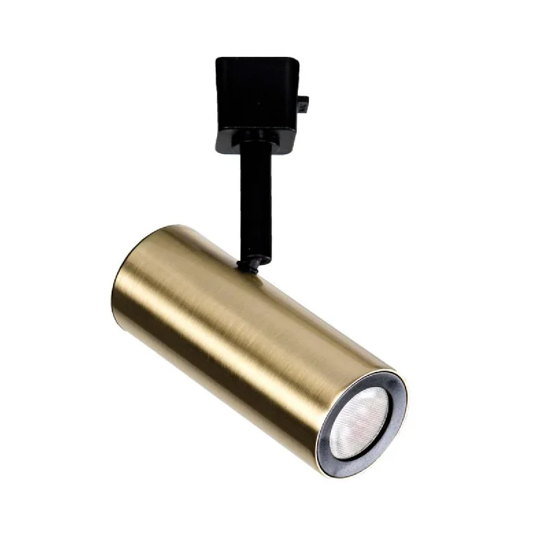 Industrial Lighting for Automotive Manufacturing PlantsSilo LED Track Head 10W 800 Lumens 3000K, Halo, 25° / 35°, Brass