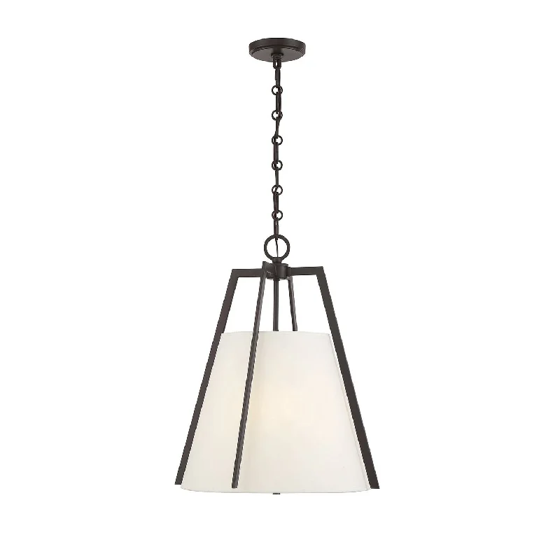 Industrial Lighting for Food Processing FactoriesMansfield Three Light Pendant