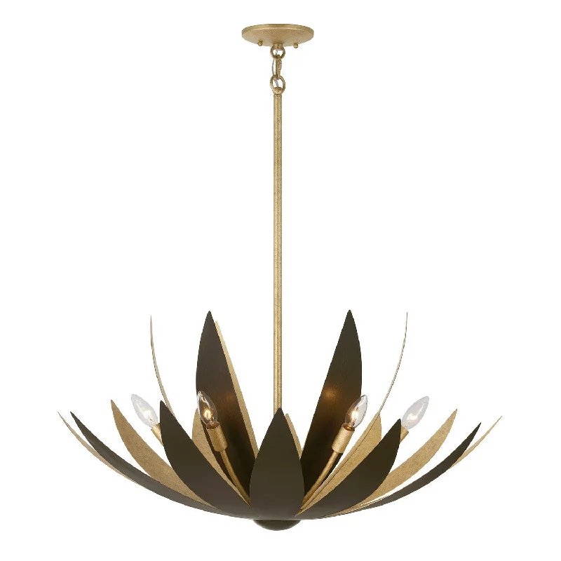 Low - Bay Industrial Lighting Fixtures for Small FactoriesLoto Six Light Pendant