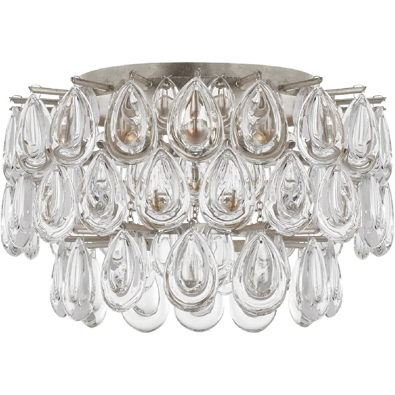 Track lighting for adding a touch of eleganceLiscia Small Flush Mount