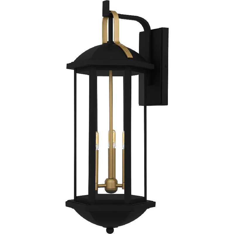 Industrial Lighting for Automotive Manufacturing PlantsCrestfield Three Light Outdoor Wall Lantern
