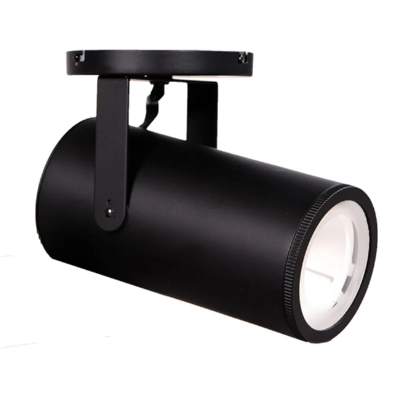 Industrial Lighting for Printing Press FacilitiesSilo X42 LED Monopoint Head 42W 2500 Lumens 4000K, Adjustable Beam 15°- 50°, Black