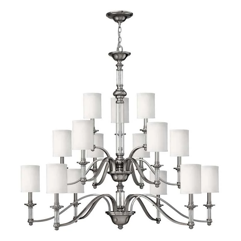Track lighting for enhancing the architectureHinkley 4799 Chandelier Sussex