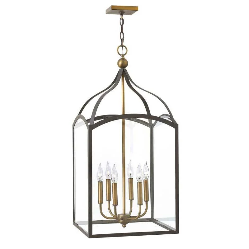 Track lighting for highlighting bookcasesHinkley 3414 Foyer Clarendon