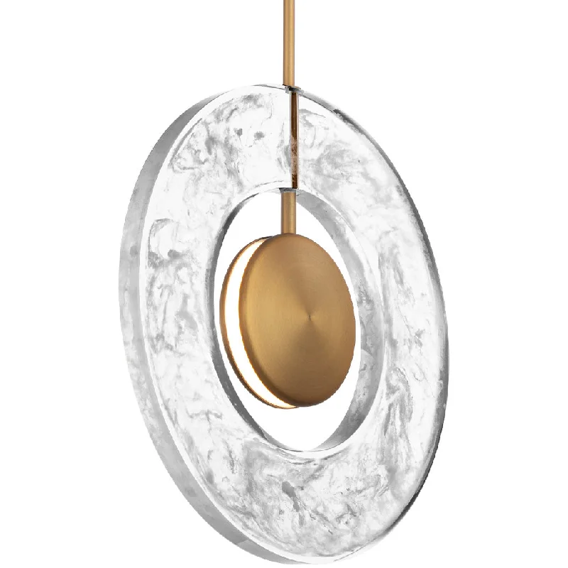 Contemporary track lighting in black finishCymbal Pendant