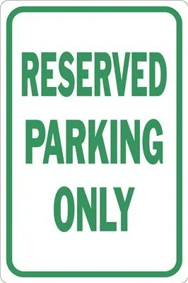 Waterproof track lighting for bathroomsReserved Parking Only Heavy-Duty Sign 12 Inch  X 18 Inch