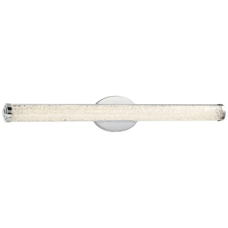 Industrial Wall - Mounted Lighting for Workshop WallsDiamonds LED 32 in. LED Bath Bar Chrome finish Industrial Wall - Mounted Lighting for Workshop WallsDiamonds LED 32 in. LED Bath Bar Chrome finish