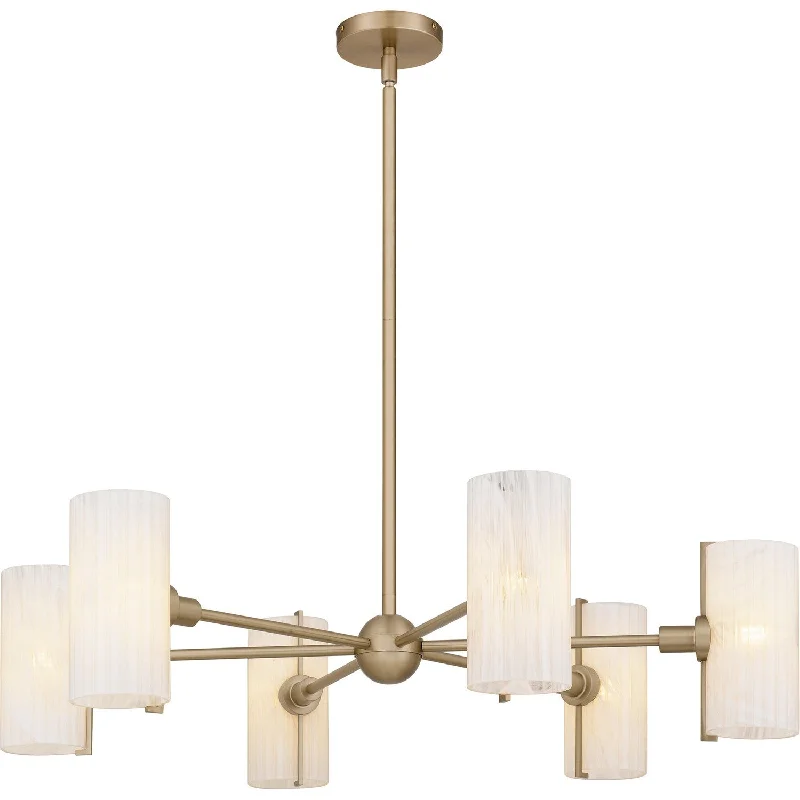 Industrial Lighting for Chemical PlantsCurran Six Light Chandelier