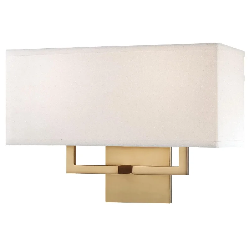 Corrosion - Resistant Industrial Lighting for Coastal Factories16 in. Wall Light Gold finish