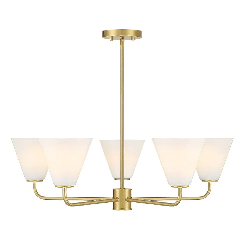 Durable Industrial Lighting for Harsh EnvironmentsBlair Five Light Chandelier