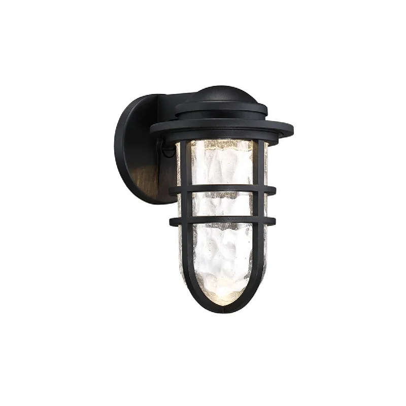 Adjustable Industrial Lighting for Flexible IlluminationSteampunk 9 in. LED Outdoor Wall Sconce 3000K Bronze Finish