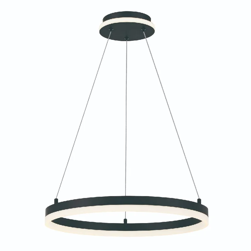 Industrial Lighting for Food Processing FactoriesRecovery 20 in. LED Pendant Light Matte Black finish Industrial Lighting for Food Processing FactoriesRecovery 20 in. LED Pendant Light Matte Black finish