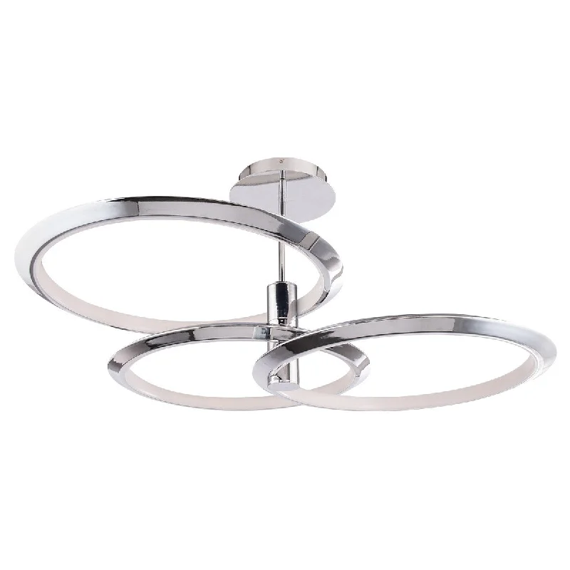 Industrial Lighting for Furniture FactoriesSolaris 40 in. LED Pendant Light Chrome Finish Industrial Lighting for Furniture FactoriesSolaris 40 in. LED Pendant Light Chrome Finish