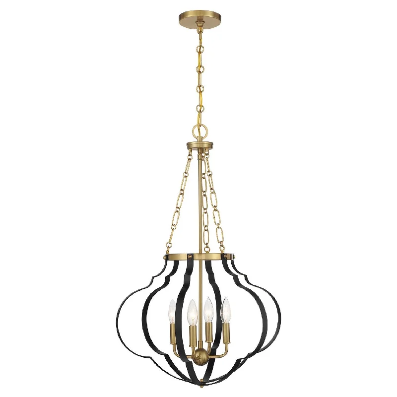 Industrial Lighting for Food Processing FactoriesMercer Four Light Pendant