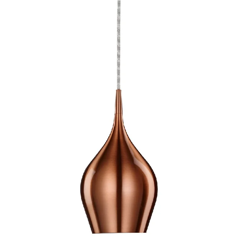 Track lighting with a chunky, bold designVibrant Medium/Large Pendant - Metallic Pink/Gold/Green/Red Metal Finish