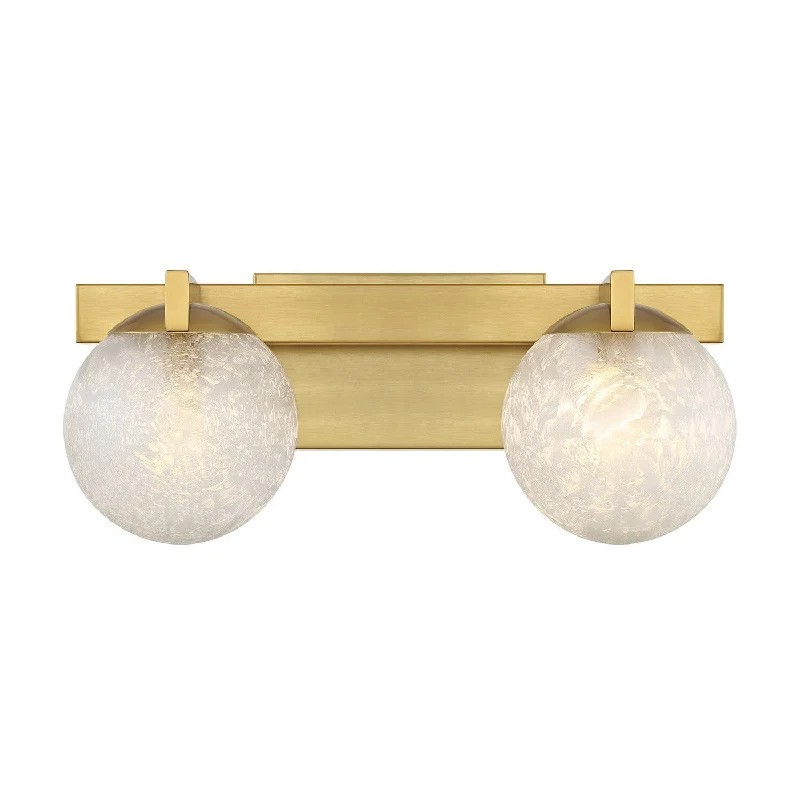 Industrial Lighting for Electronics ManufacturingDarien Two Light Bathroom Vanity