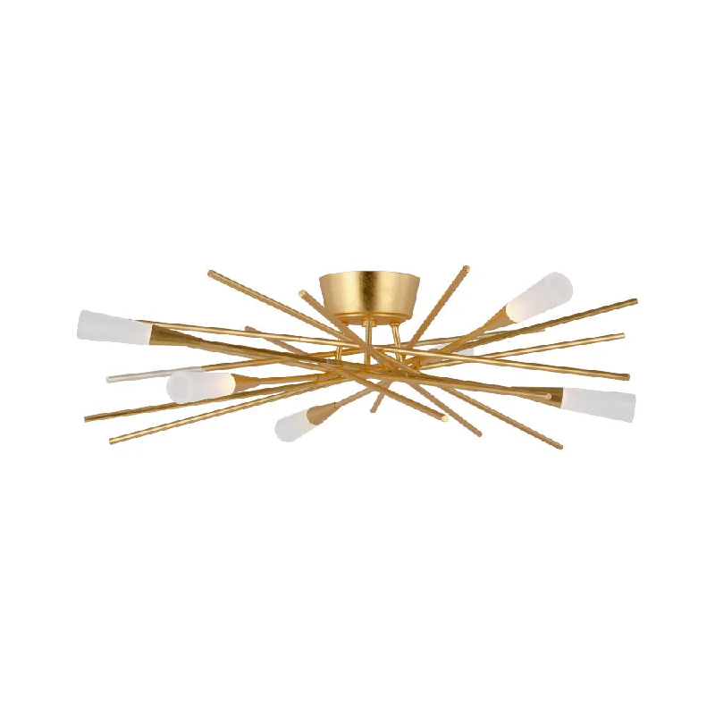 Track lighting for creating a focal pointStellar LED Semi-Flush Mount Ceiling Light