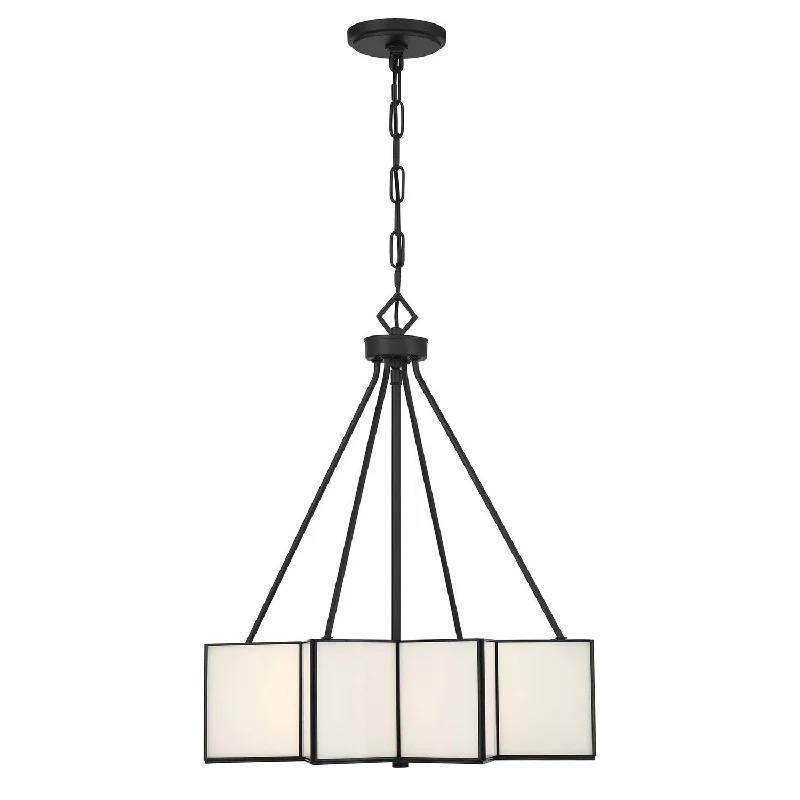 Industrial Emergency Lighting for Safety in FactoriesReiling Three Light Pendant