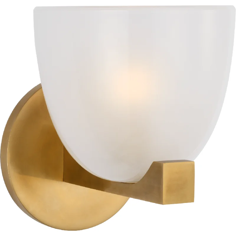 Track lighting with colored glass accentsCarola Single Sconce