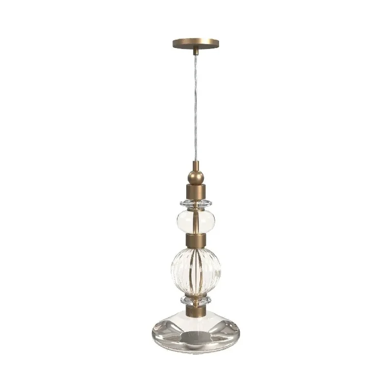 Track lighting with a decorative track designAvra LED Pendant HF7901