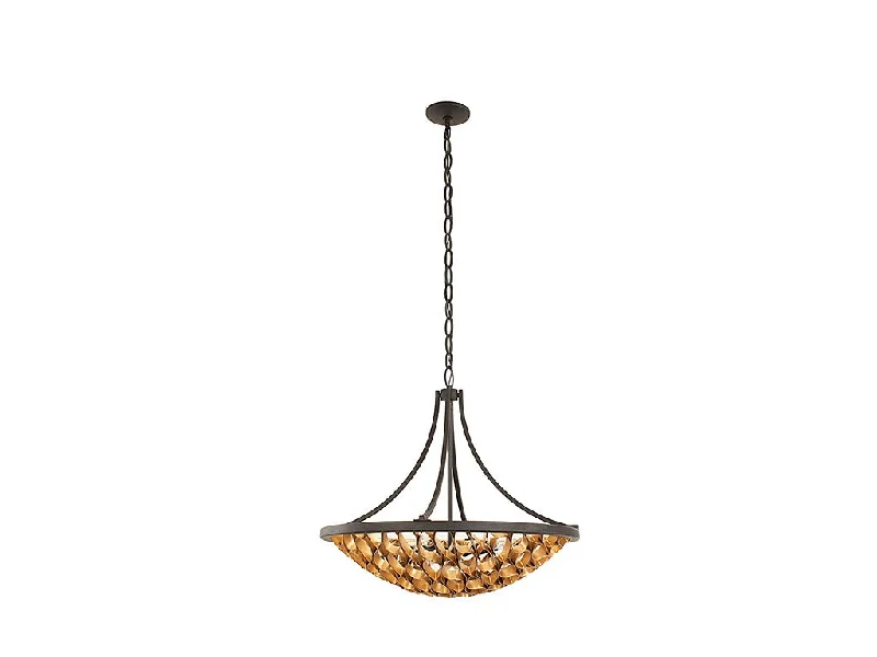 Industrial Task Lighting for Precision WorkstationsVentura Six Light Pendant