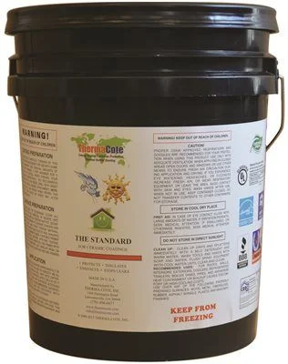 Track lighting for illuminating walkwaysThermacote Ceramic Coating Oyster No. 42 5 Gallons
