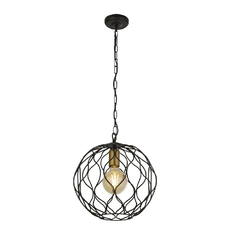 Track lighting with motion - sensor capabilitiesFinesse Pendant - Black & Gold Metal