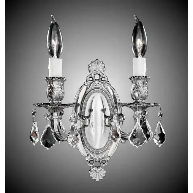 Energy - efficient track lighting fixturesBrass and Crystal Wall Sconce WS9412