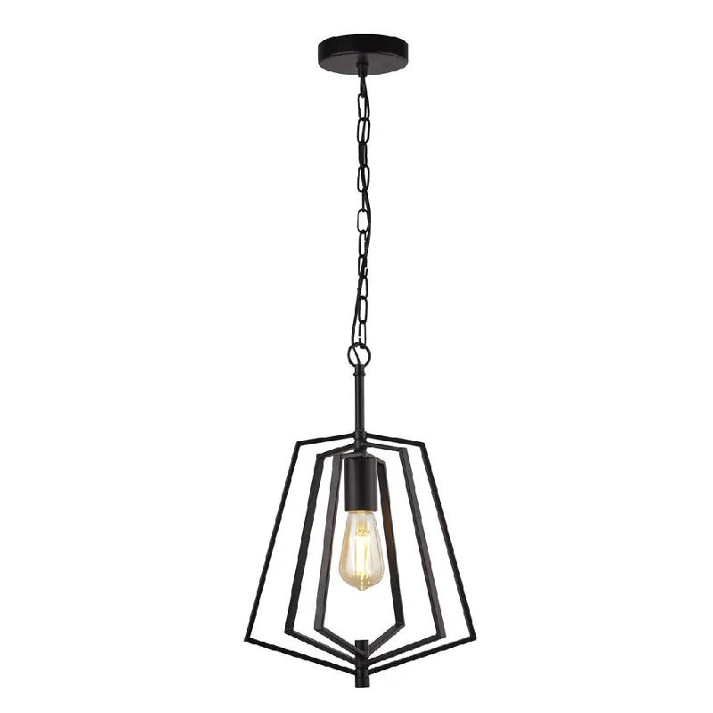 Low - voltage track lighting for safetySlinky Ceiling Pendant - Black Metal