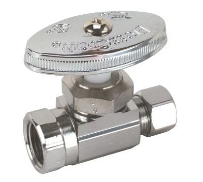 Wireless track lighting for easy installationBrasscraft Straight Stop Valve 1/4 Inch  Nom (3/8 Inch  Od) Compression X 1/2 Inch  Od Compression Chrome Lead Free