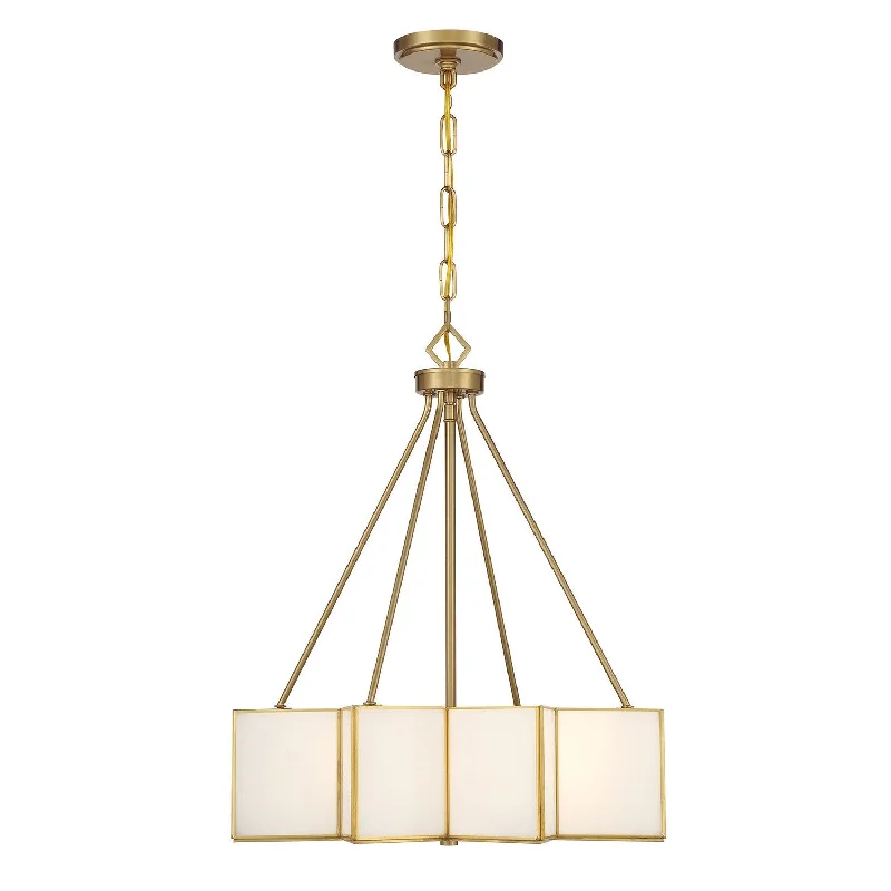 Industrial Pendant Lighting for Machine ShopsReiling Three Light Pendant