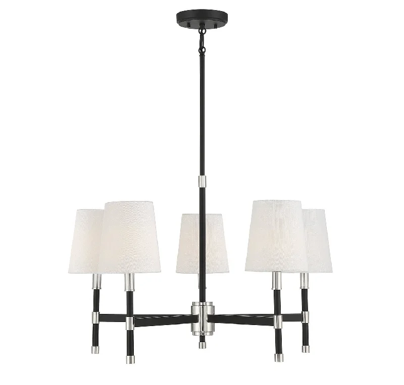 Durable Industrial Lighting for Harsh EnvironmentsBrody Five Light Chandelier