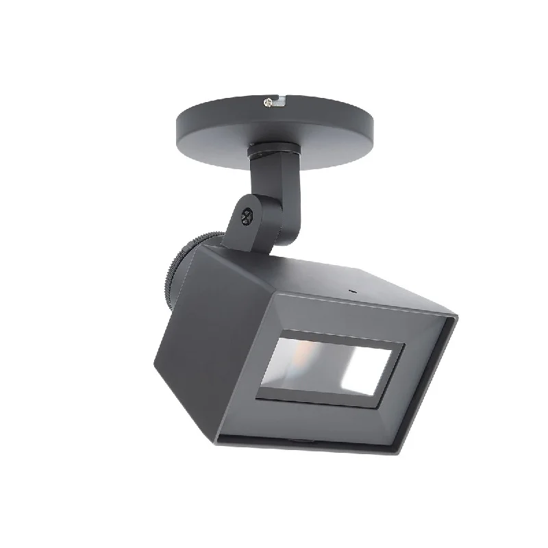 Energy - Efficient Industrial Lighting for Cost - SavingsLED Monopoint Adjustable Wall Wash 28W 2000 Lumens 3000K, Black