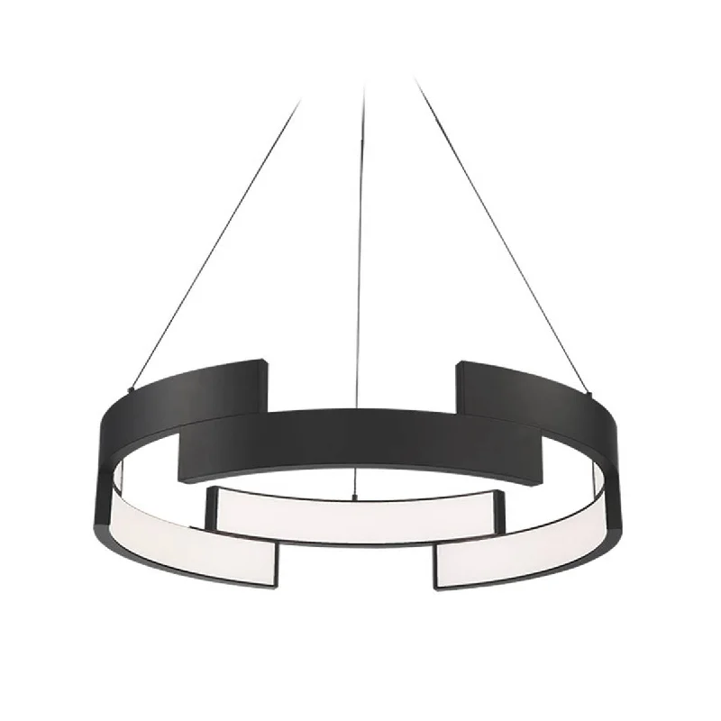 Industrial Lighting for Pharmaceutical ManufacturingTrap 38 in. LED Pendant Light Black Finish Industrial Lighting for Pharmaceutical ManufacturingTrap 38 in. LED Pendant Light Black Finish