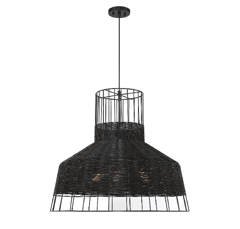 Shock - Resistant Industrial Lighting for Vibrating Machinery AreasPampas Three Light Pendant