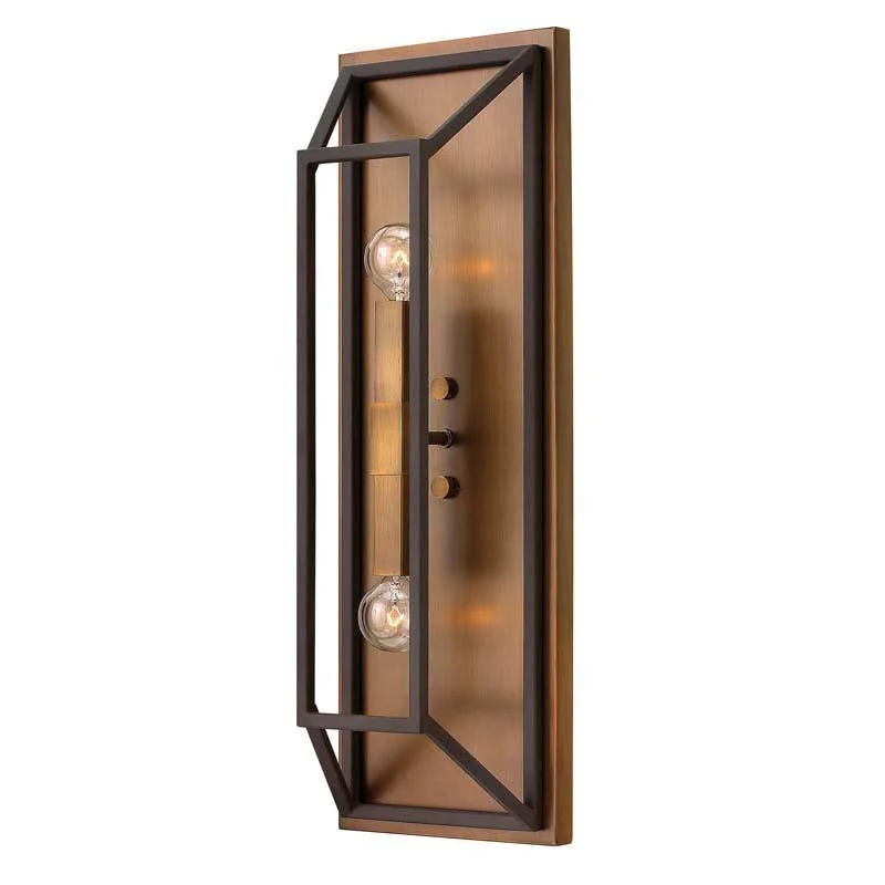 Track lighting for outdoor gardensceramic wall lamps with hand - painted designs for an artistic touchHinkley 3330 Sconce Fulton Wall Light