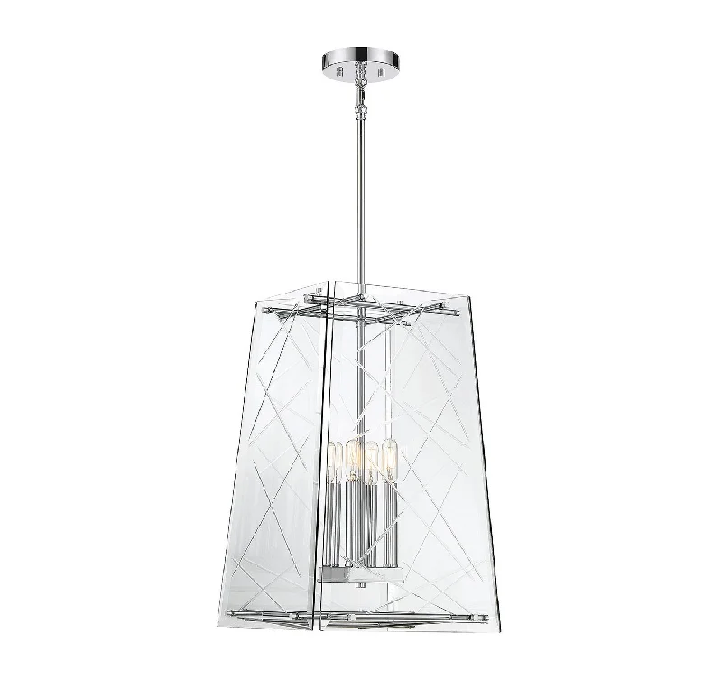 Industrial Lighting for Automotive Manufacturing PlantsKole Four Light Pendant