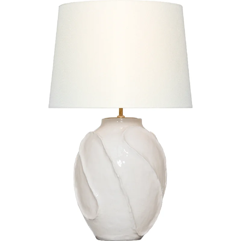 Track lighting for enhancing the architectureIdalia 28" Sculpted Table Lamp