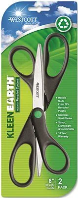 Adjustable track lighting for living roomsKleenearth Scissors 8" Length 3-1/4" Cut 2/Pack