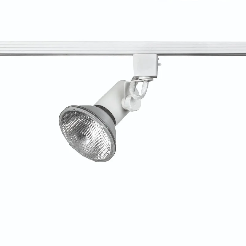 Industrial Area Lighting for Large Open SpacesLine Voltage Track Head 75W Max. PAR30, Lightolier, White