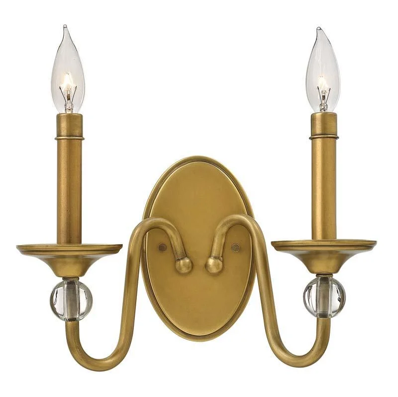 Modern track lighting with LED bulbsindustrial style wall lamps with exposed bulbs for urban loftsHinkley 4952 Sconce Eleanor Wall Light