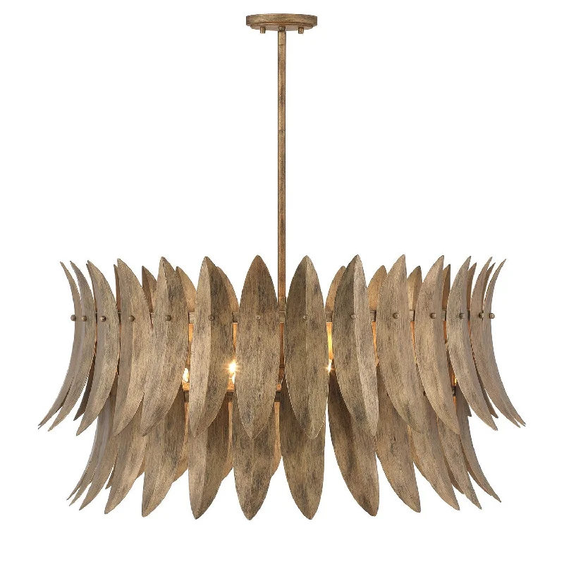 Industrial Emergency Lighting for Safety in FactoriesSanctuary Eight Light Pendant