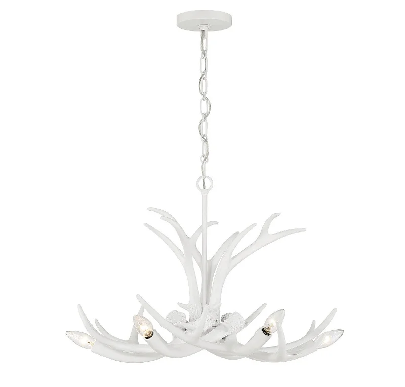 Energy - Efficient Industrial Lighting for Cost - SavingsDaniels Six Light Chandelier