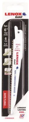 Track lighting for updating office lobbiesLenox Gold 656Gr Reciprocating Wood Blade 6T 6 Inch  5 Per Pack