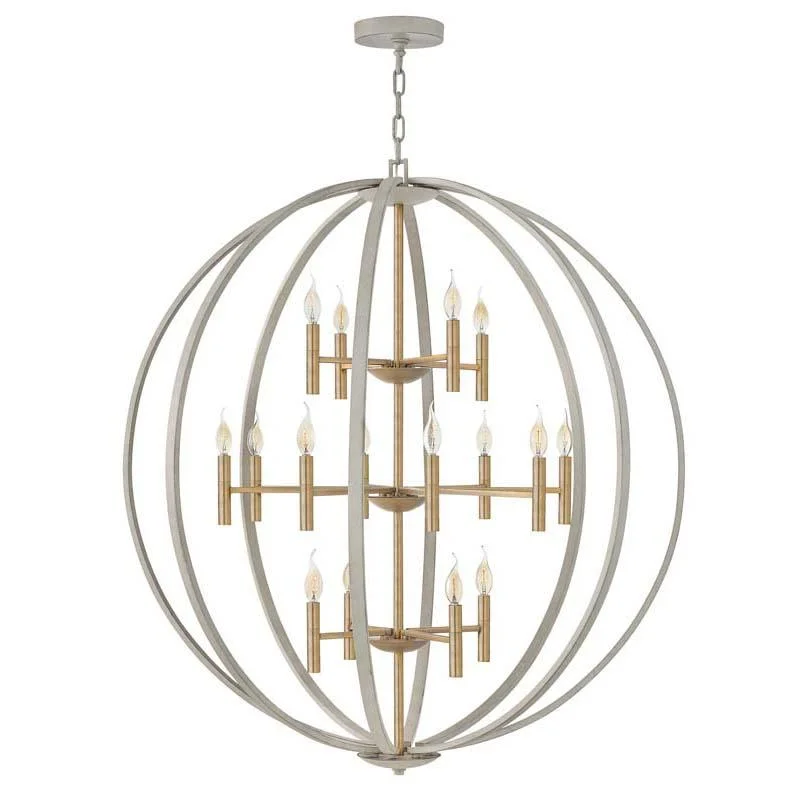 Outdoor - rated track lighting for patiosHinkley 3464 Chandelier Euclid