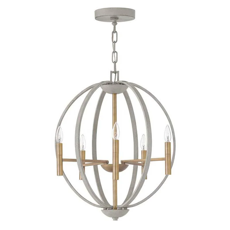 Wireless track lighting for easy installationHinkley 3466 Chandelier Euclid