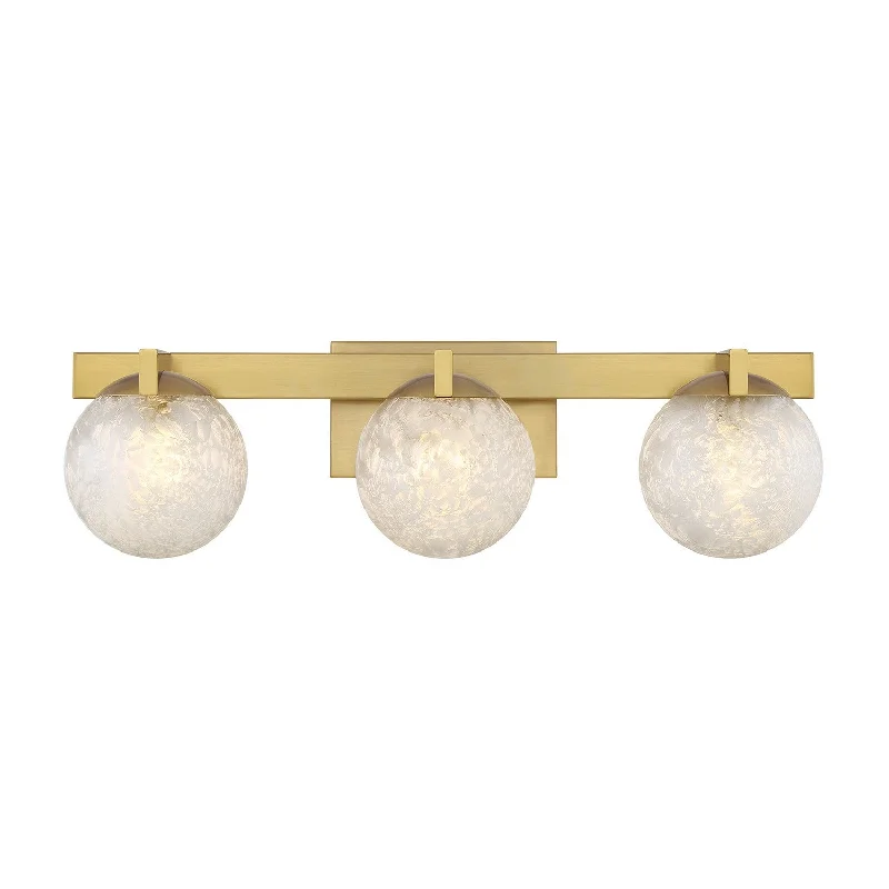 Industrial Wall - Mounted Lighting for Workshop WallsDarien Three Light Bathroom Vanity