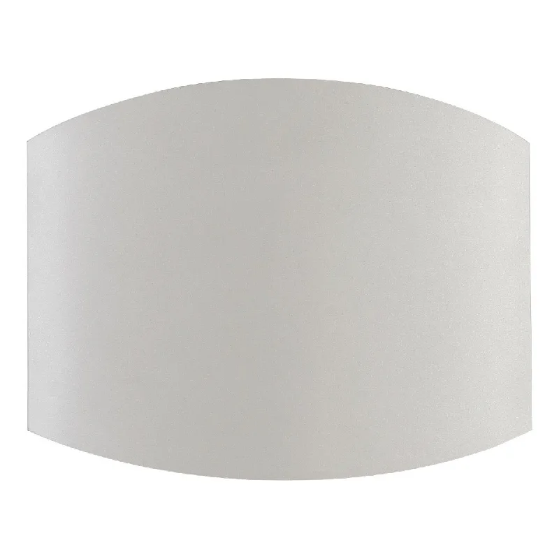 Industrial Lighting for Pharmaceutical ManufacturingDanorum 8 in. LED Outdoor Wall Sconce Silver Finish