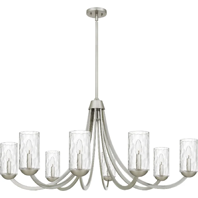 Industrial Lighting for Food Processing FactoriesAllard Eight Light Chandelier